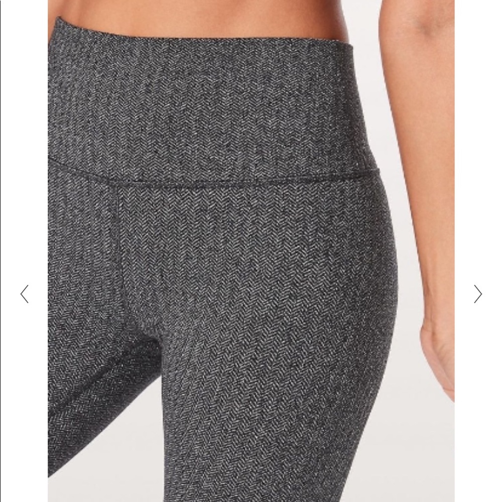Lululemon Herringbone/Chevron Print Legging